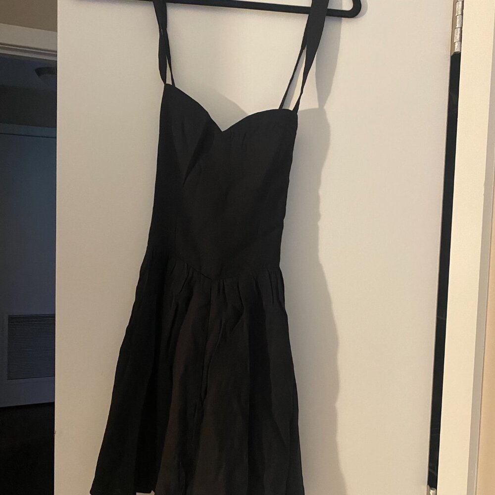 Strolling Portofino Black Sleeveless Romper Size Medium (M)